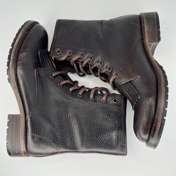 Wolverine Womens W40078 Rosie Kiltie Brown LaceUp Leather Size 5.5 Western Boots - Picture 7 of 9